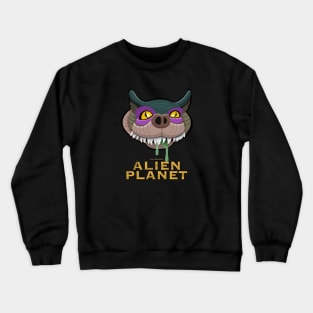 Giree - Alien Planet - No Heart Yellow Crewneck Sweatshirt